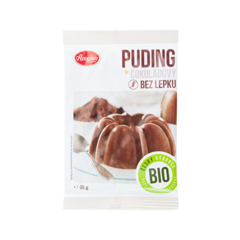 Puding čokoládový BIO BZL 40g Amylon 3