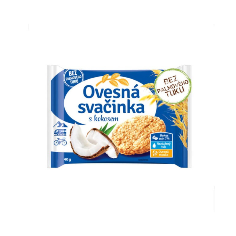 Ovesná svačinka KOKOS 40g Fammilky 6